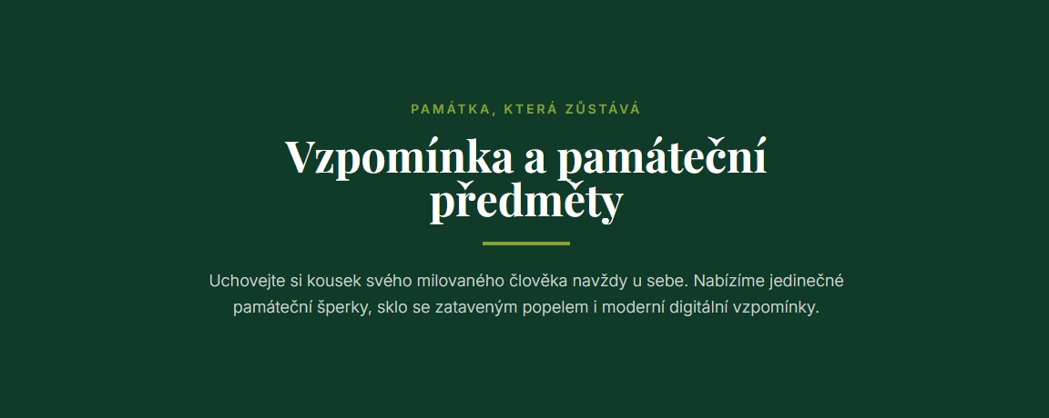 Památeční předměty