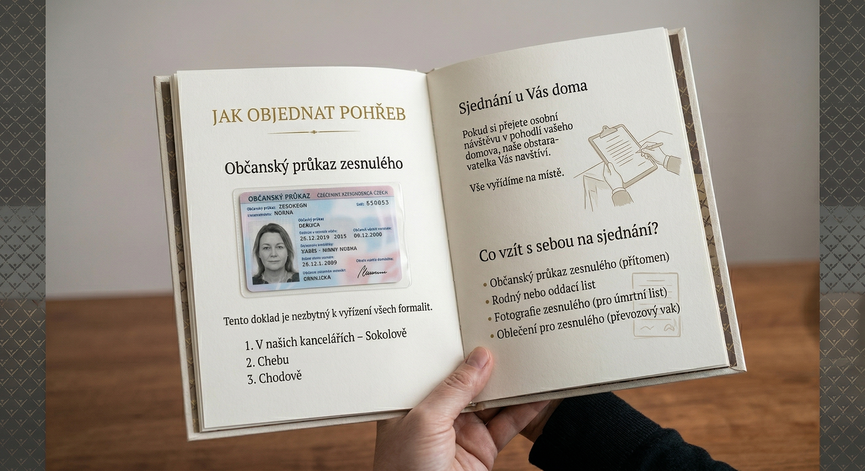 Jak objednat pohřeb