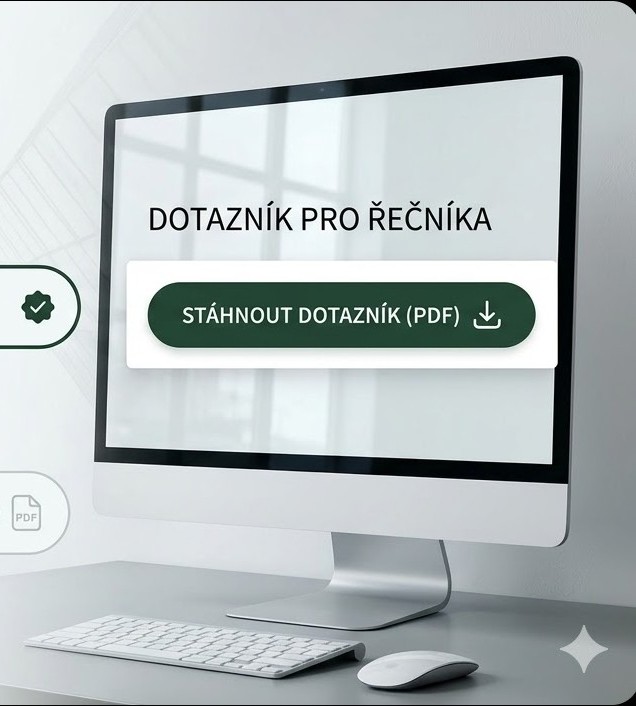 Dotazník pro řečníka ke stažení