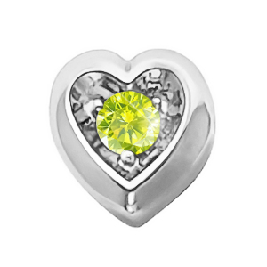 Zlatý přívěsek s diamantem