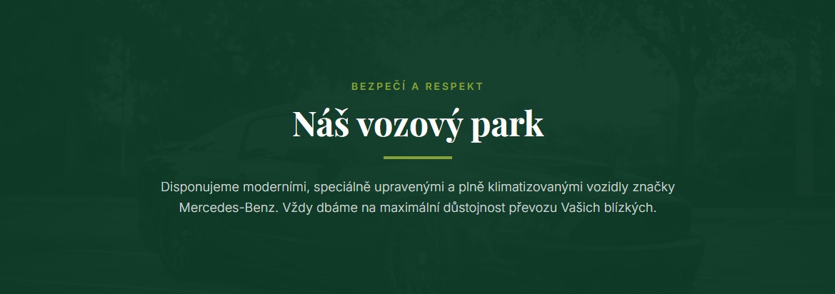 Vozový park