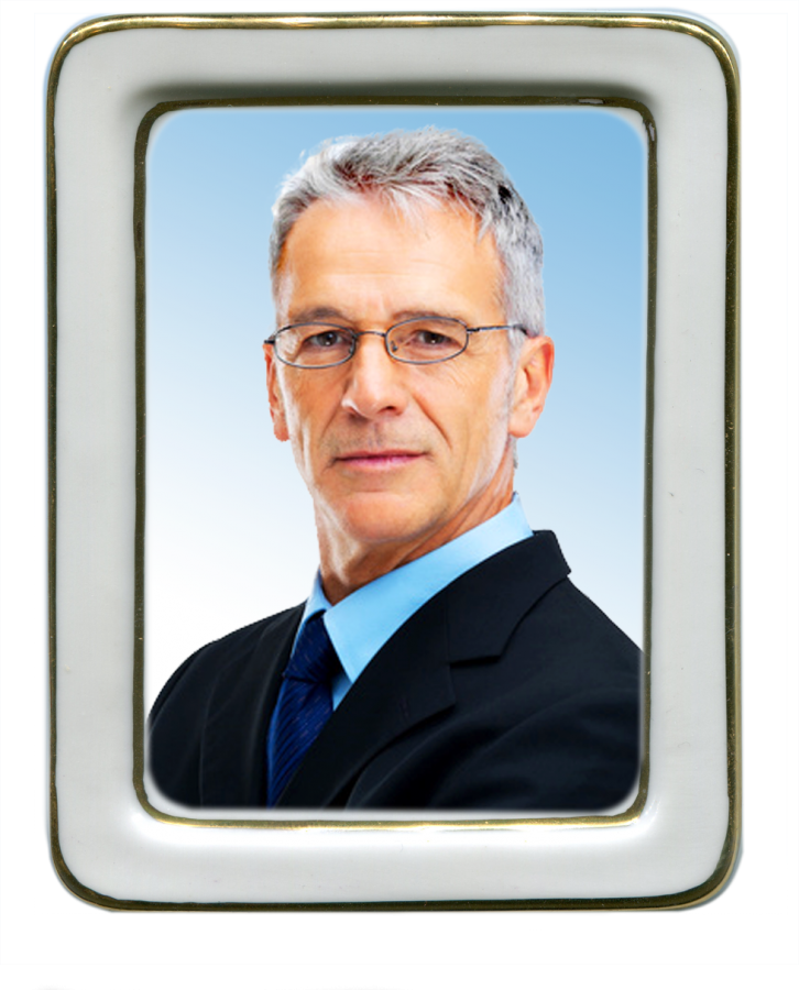 Detail fotokeramiky na pomníku