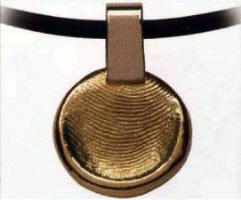 Otisk prstu ve šperku